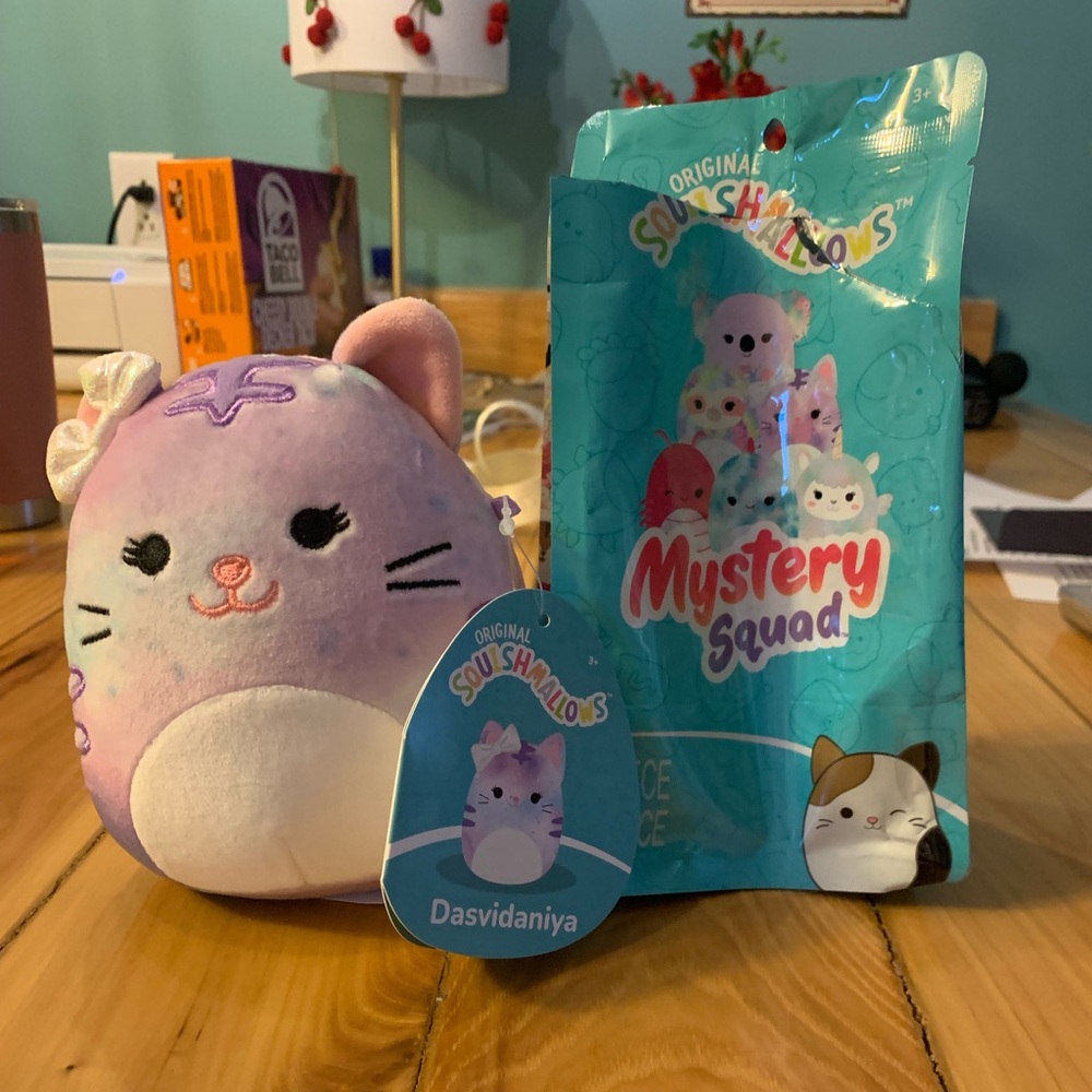 Dasvidaniya the cat mystery squad Squishmallow